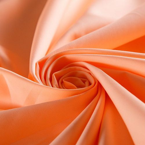 Поплин Bottega Veneta 063-16279 персиковый неон