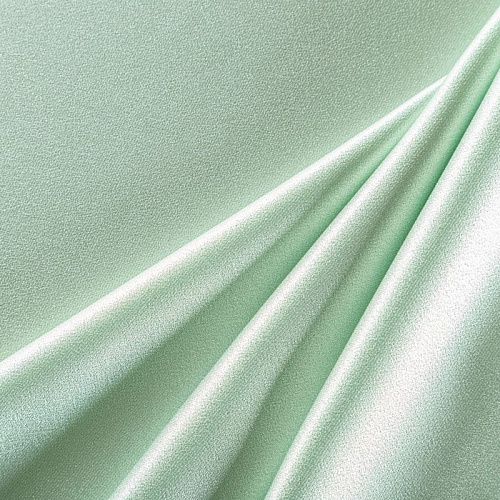 Кади креп-атлас 001-06608 мятный однотонный