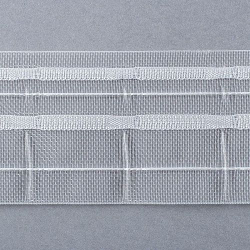 Лента драпировочная 60 мм 101-2701M регулируемая прозрачная