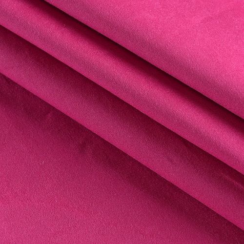 Коттон стрейч 063-11886 фуксия однотонный