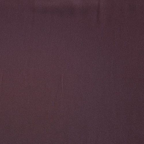 Крепдешин натуральный 028-09446 пыльно-лиловый однотонный