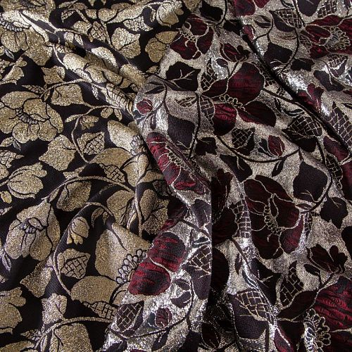 Жаккард 017-19204 золото/черный