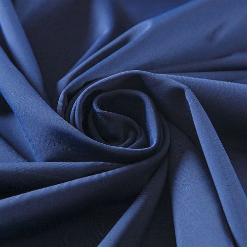 Лайкра 005-13617 темно-синий однотонный