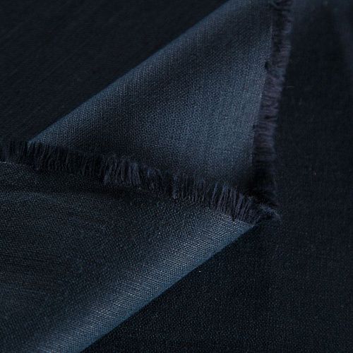 Лен натуральный Paul Smith 035-16391 черный однотонный