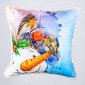 Наволочка принт декоративная на молнии 46х46 см 521922