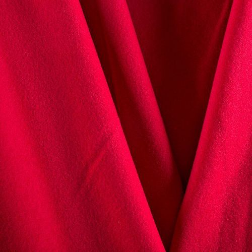 Ткань пальтовая 040-04133 малиновый джем однотонный