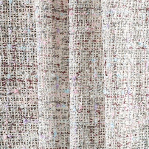 Твид шанель 052-04391 молочный мультиколор