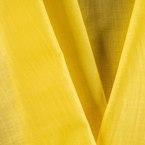 Хлопок-вуаль К28-690 нарциссовый желтый однотонный