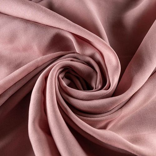 Штапель К33-270 старо-розовый однотонный