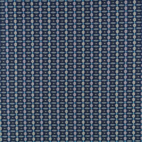 Жаккард К15-341 серо-синий