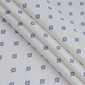 Сатин-коттон стрейч 063-17023 белый принтованный
