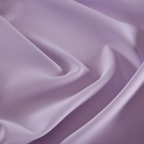 Креп стрейч 026-17110 глициния однотонный