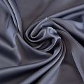 Шелк синтетический 065-18677 серо-стальной однотонный