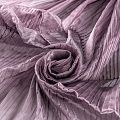 Тюль сетка-гофре Т272-01-27 пудрово-лиловый однотонный