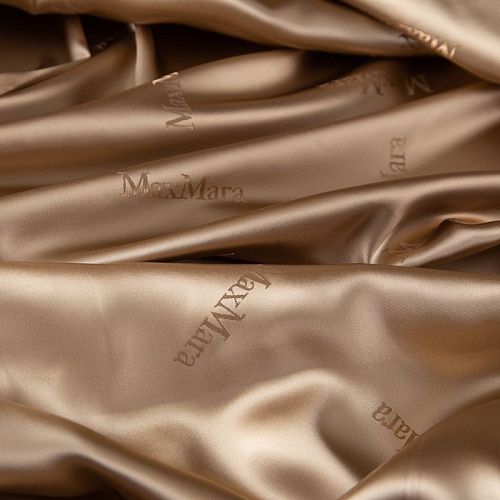 Вискоза жаккардовая Max Mara 009-20258 карамельный