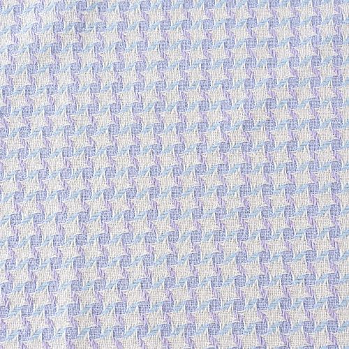 Твид 052-11675 бело-лавандовый