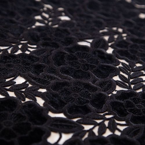 Бархат-макраме 002-19609 черный