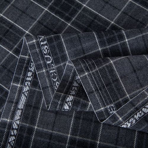 Шерсть костюмная 025-20003 серый клетка