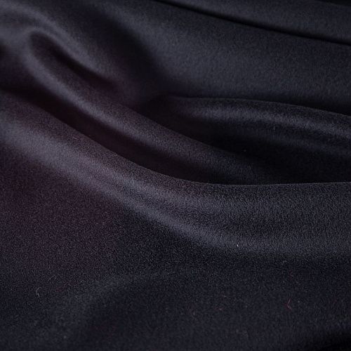 Ткань пальтовая 040-20144 черный однотонный