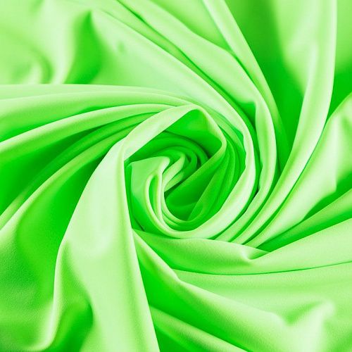 Лайкра 005-07467 яркий лаймовый однотонный