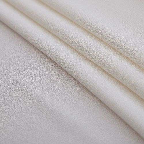 Крепдешин натуральный Michael Kors 028-16116 молочный однотонный