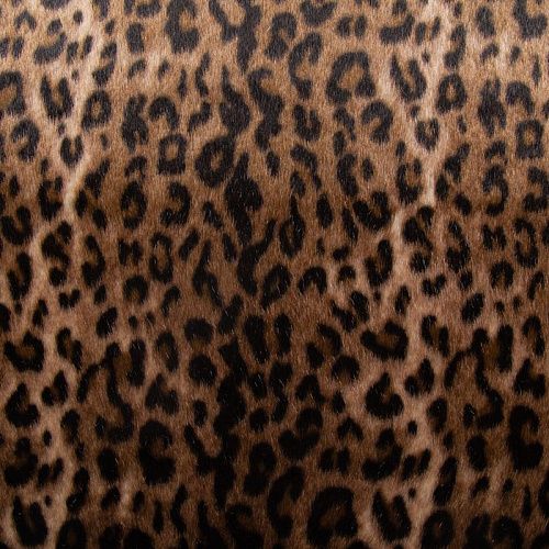 Мех искусственный Gucci 037-19610 коричневый принтованный