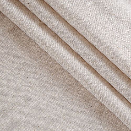 Лен-вискоза 035-13110 натуральный однотонный