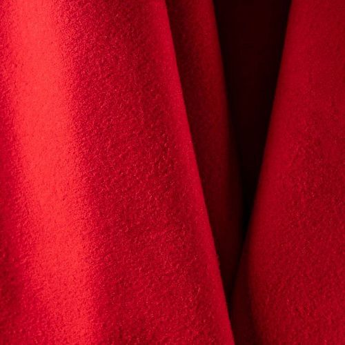 Ткань пальтовая К25-104 сангрия однотонный