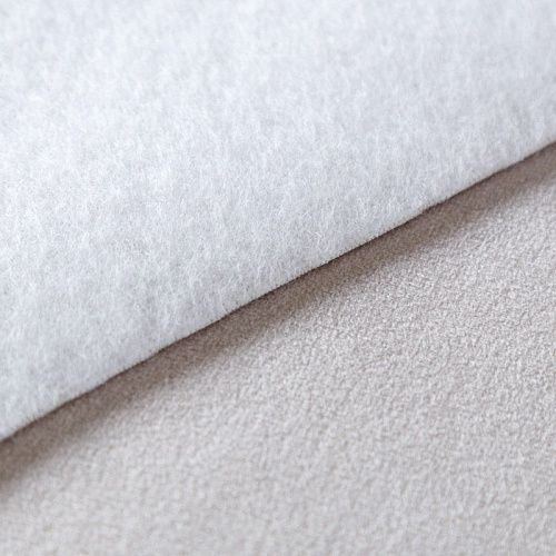 Ткань мебельная микровелюр 22-02-08997 сливочный однотонный