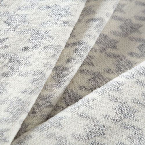 Трикотаж шерстяной вязаный 056-19825 молочно-серый