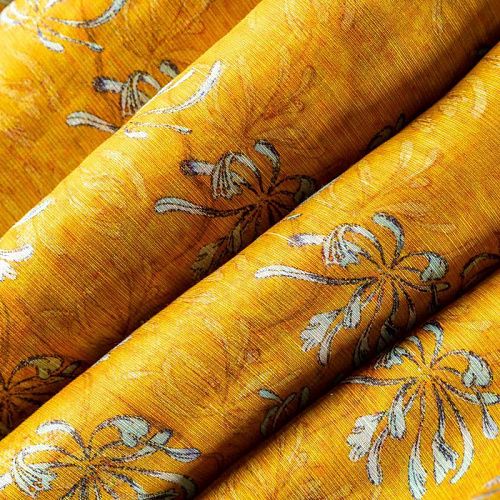 Бемерия снежная К27-152 шафрановый принтованный