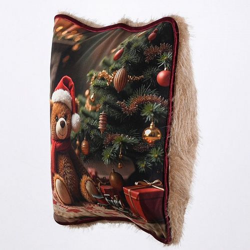 Наволочка принт декоративная на молнии 47х47 см 521948