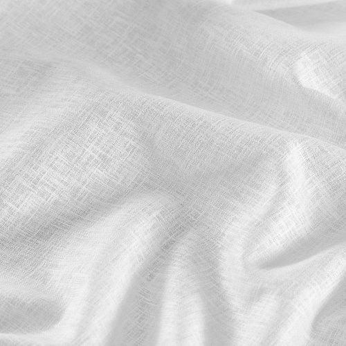 Лен с люрексом 035-17871 белый