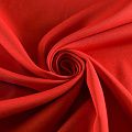 Креп двойной 026-11968 красный перец однотонный