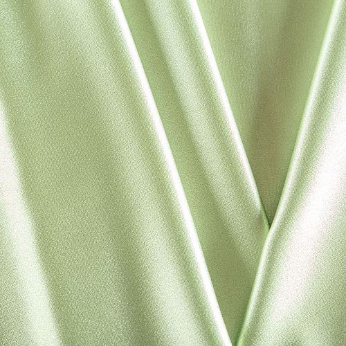 Кади креп-атлас 001-06579 лаймовый однотонный