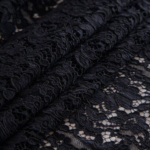 Гипюр 012-16486 черный