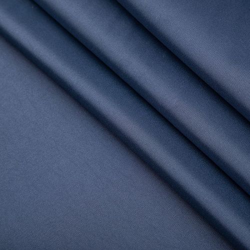 Ткань подкладочная стрейч 045-20279 серо-синий однотонный