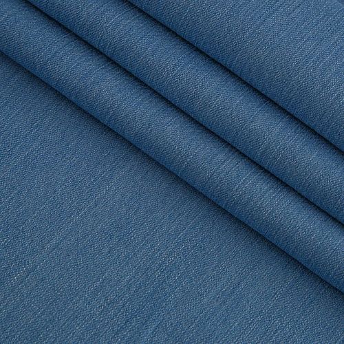 Джинс стрейч 015-17153 голубой однотонный