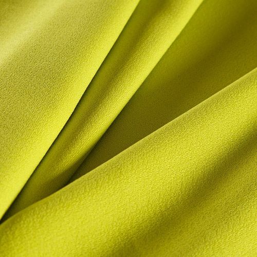 Креп двойной 026-14523 шартрез однотонный