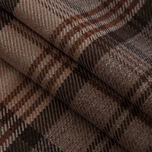 Ткань мебельная 22-02-14470 бежево-коричневый принтованный