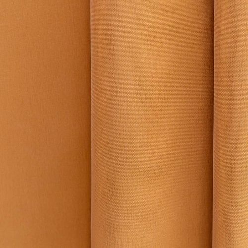 Ткань портьерная тафта h-295 см Т241-02-312 абрикосовый однотонный