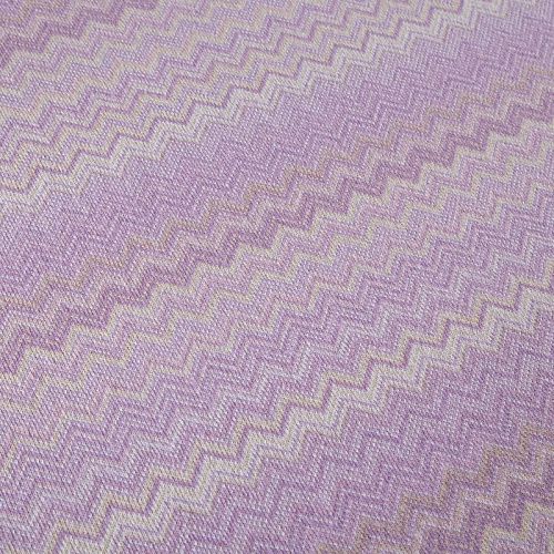 Трикотаж шерстяной вязаный Missoni 056-19777 молочно-сиреневый