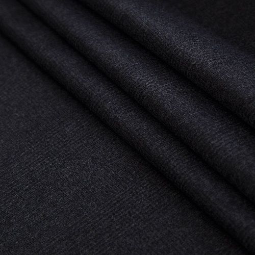 Шерсть костюмная 025-17267 темно-серый клетка