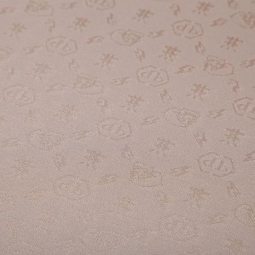 Трикотаж жаккардовый Philipp Plein 056-20151 бежевый