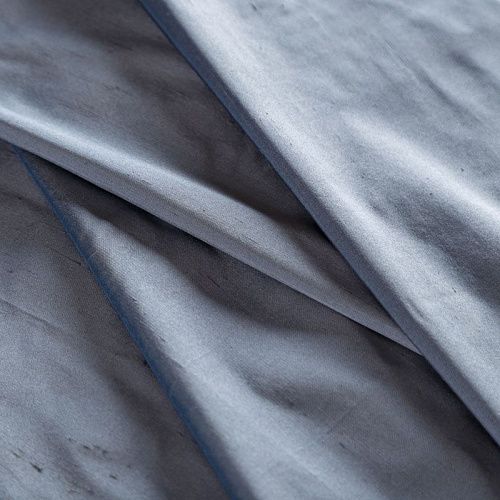 Дикий шелк 016-04758 голубовато-стальной однотонный