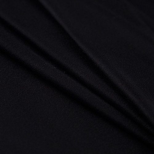 Трикотаж 056-15570 черный однотонный