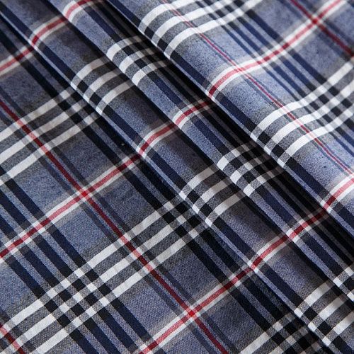 Хлопок плательно-рубашечный 049-12388 синий принтованный