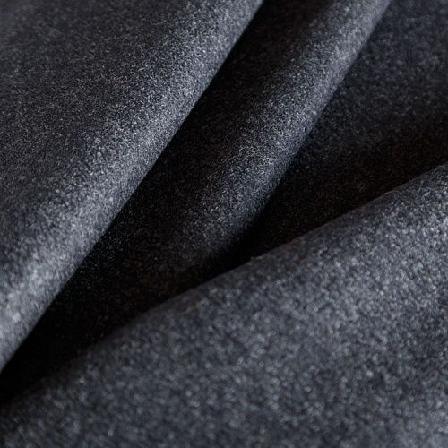 Ткань пальтовая 040-05749 темно-серый меланж
