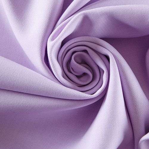 Креп 026-12573 разбеленный лавандовый однотонный