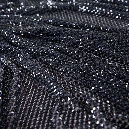 Сетка со стразами Swarovski 050-19864 черный